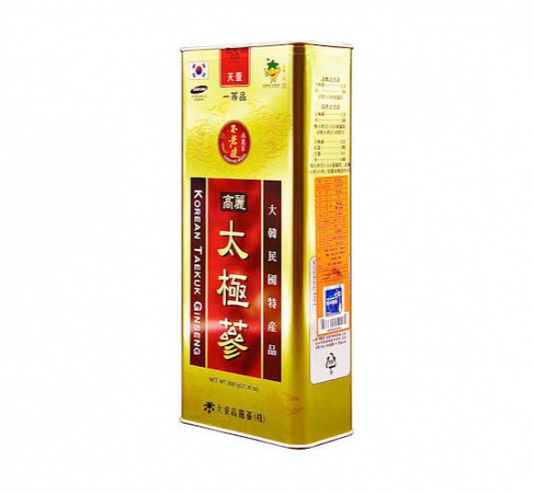 Thái Cực Sâm Củ Khô Hàn Quốc (Thiên Sâm 600g 3-20 Củ) Daedong Chính Hãng